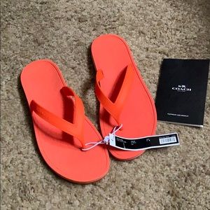 Coach Flip Flops